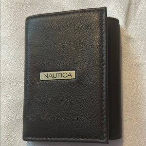 Nautica Brown Genuine Leather Wallet